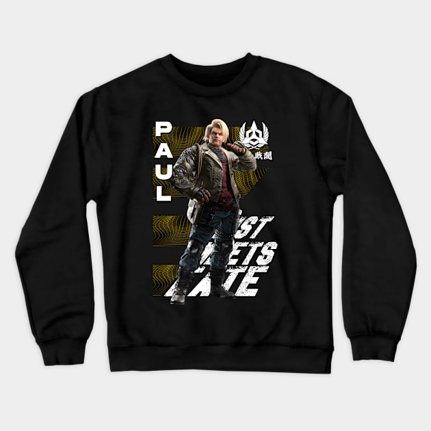 Paul (Tekken 8) Crewneck Sweatshirt by wenderinf